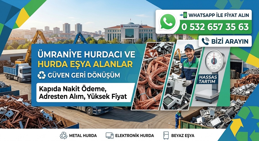 Ümraniye Hurdacı Hurda Eşya Alanlar burda